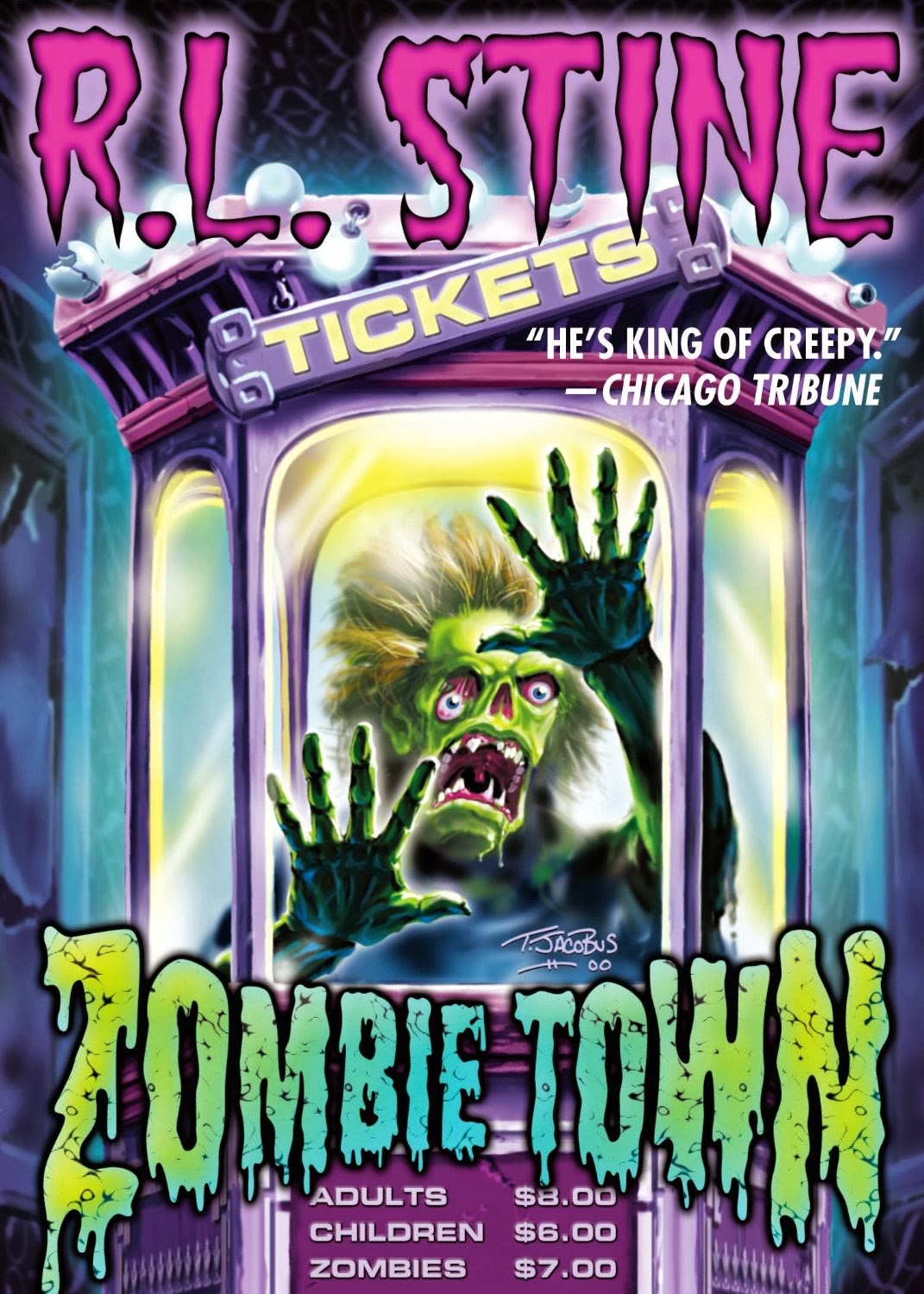 Reading Authors Review of Zombie Town by R.L. Stine