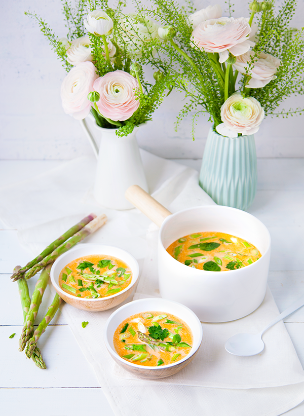Curry aux légumes de printemps
