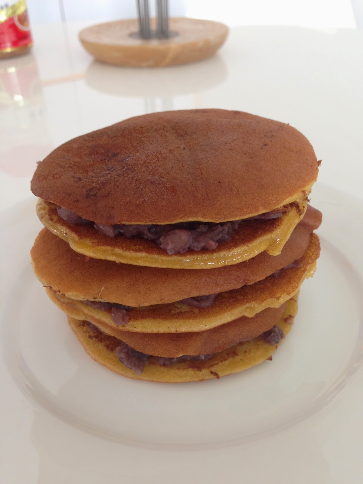 Lulumummy: Dorayaki pancake with red bean filling