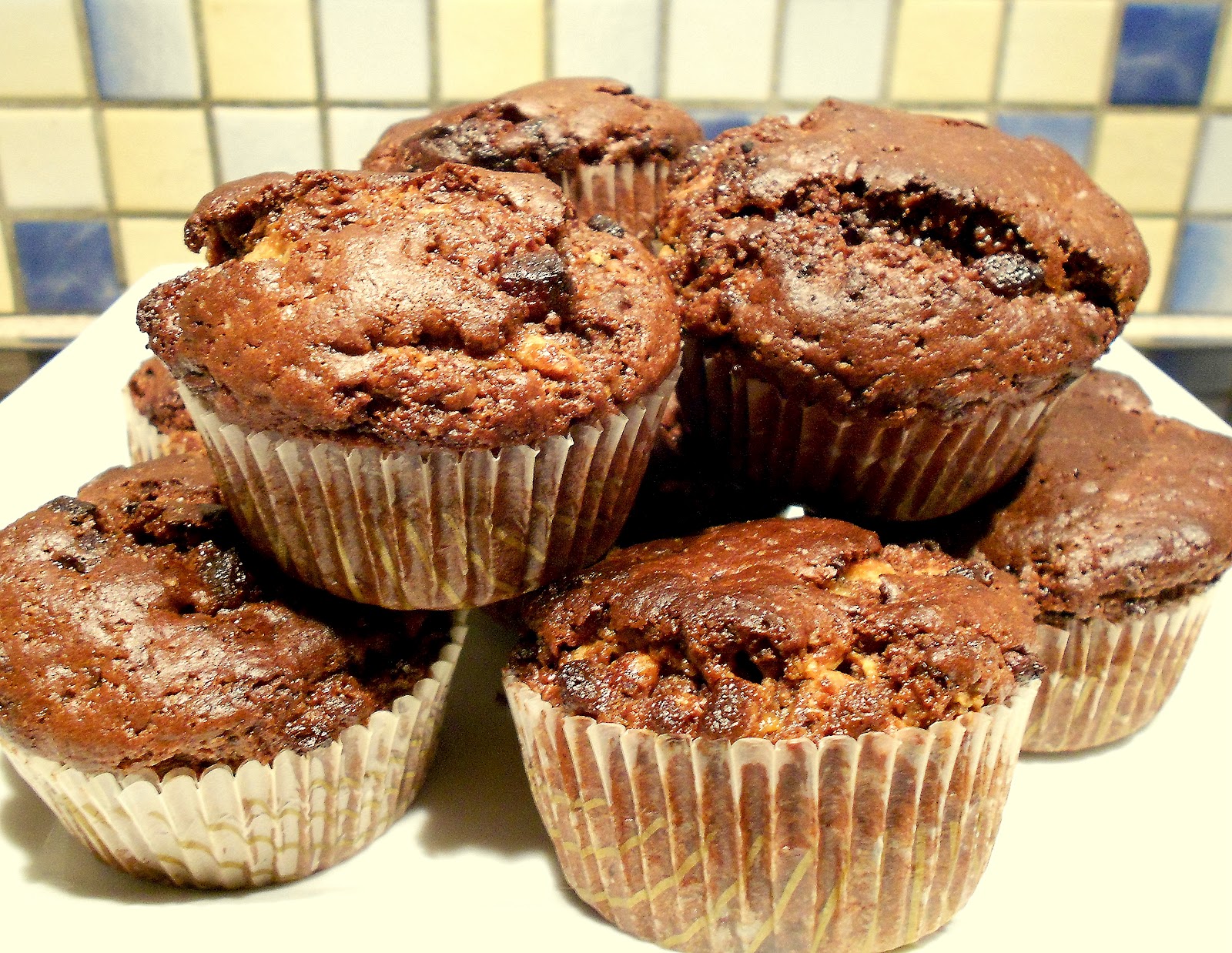 Kuchnia Kamilki: CHOCO-CHOCO-CHOCO MUFFINS