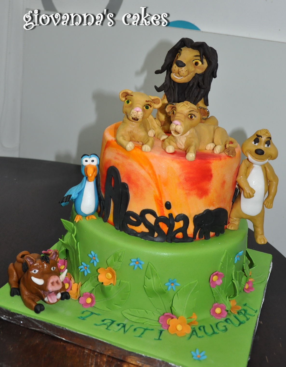 giovanna's cakes: Lion King themed cake