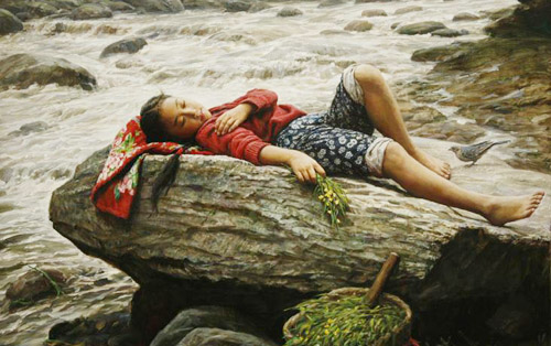 Paintings By Chinese Artist Li Zijian