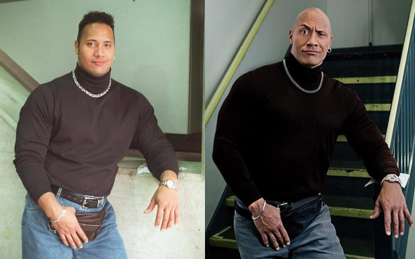 dwayne the rock johnson then and now then vs now dwayne the rock johnson shares throwback dwayne the rock johnson then and now then vs now dwayne the rock johnson shares throwback
