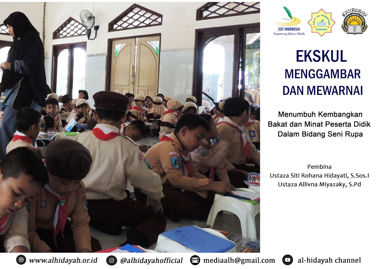 Indahnya Menggambar Dan Mewarnai Ciptaan Allah Yayasan Al Hidayah