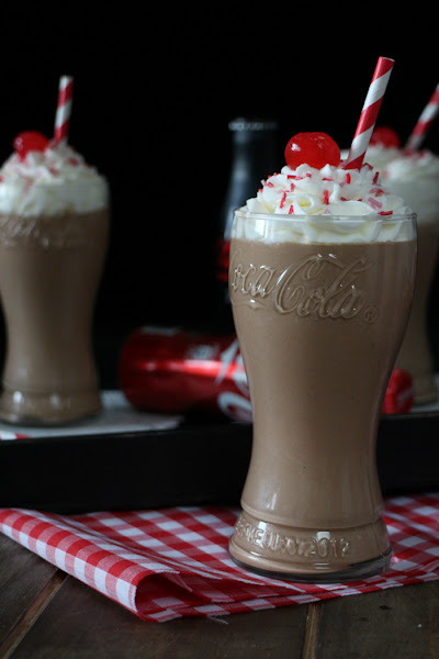 Mousse de Coca Cola y chocolate