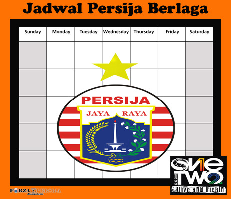 Jadwal Persija Berlaga Musim 2012/2013 - Forza★Persija