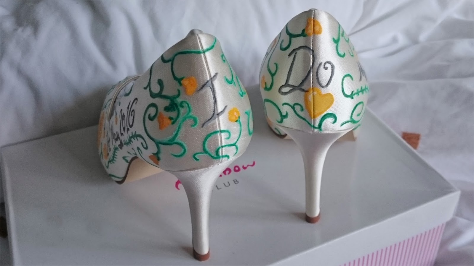 D.I.Y Painting Satin Shoes Lucadonta