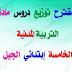 مقترح توزيع دروس و حصص مادة التربية المدنية السنة الخامسة إبتدائي الجيل الثاني مقترح توزيع دروس و حصص مادة التربية المدنية السنة الخامسة إبتدائي الجيل الثاني