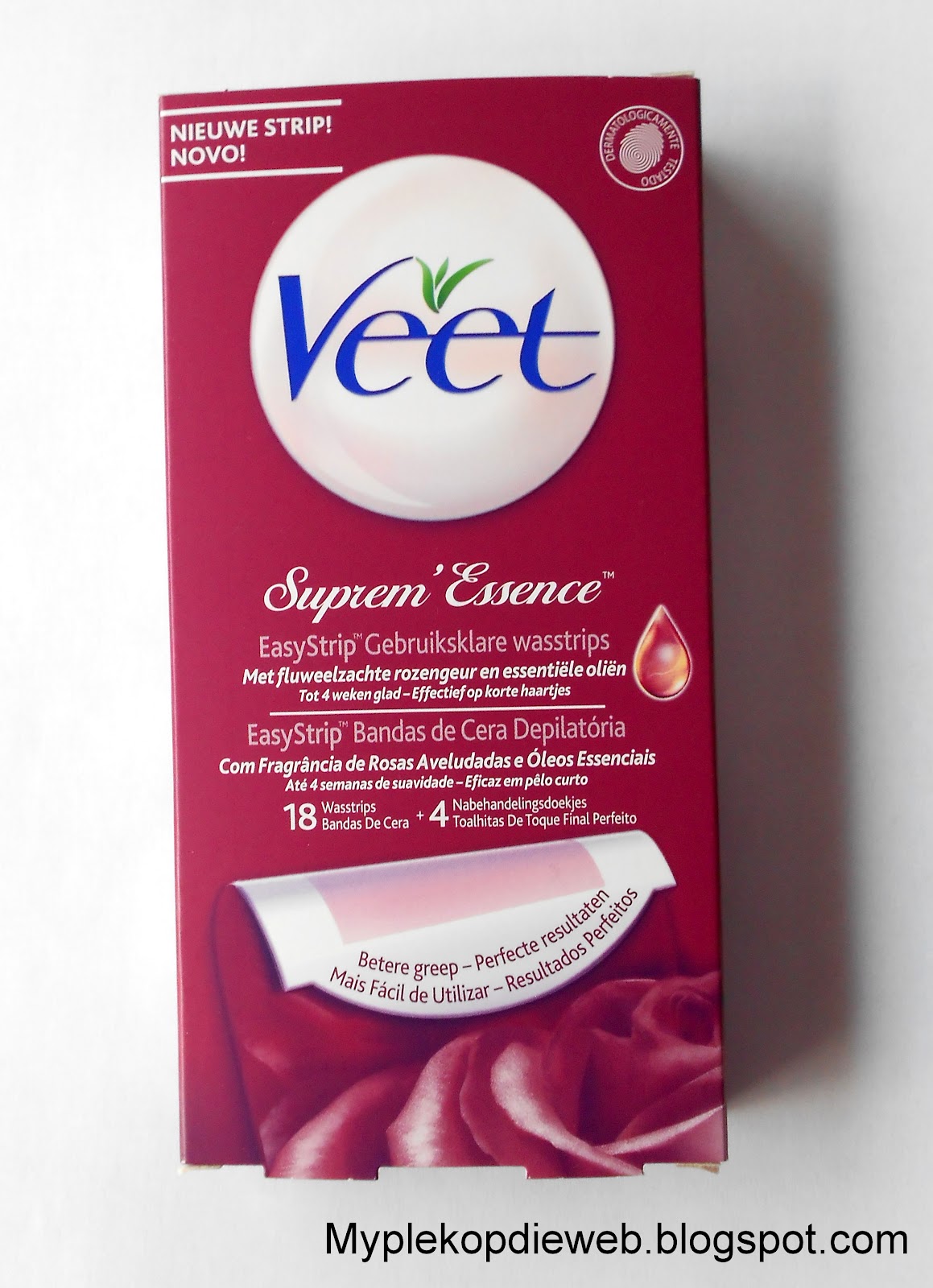 My Plek Op Die  Ontharen Kruidvat vs Veet