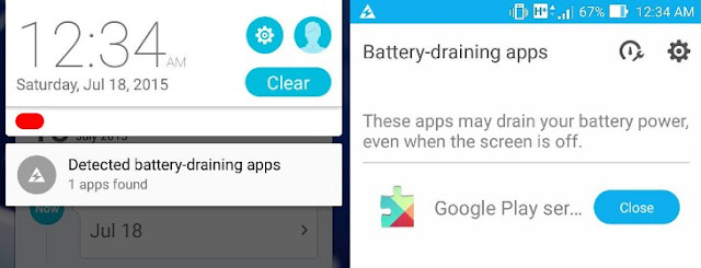Cara Mengatasi Detected Battery Draining Apps Pada Smartphone Asus