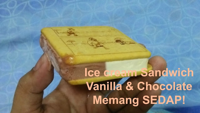 Ice cream Sandwich Vanilla & Chocolate walls