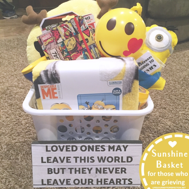 Life's Journey To Perfection: Sunshine Basket: For Those Who are Grieving