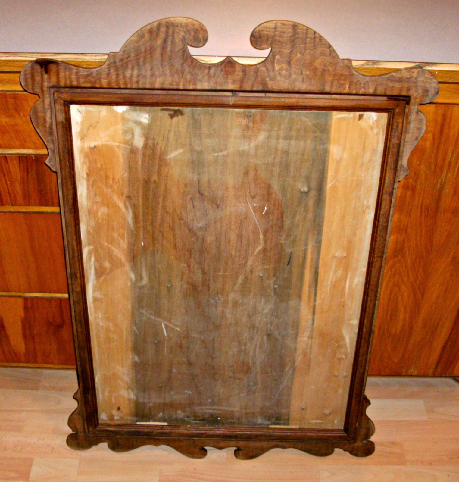 Before and After Vintage Picture Frame Redo Little Vintage Cottage