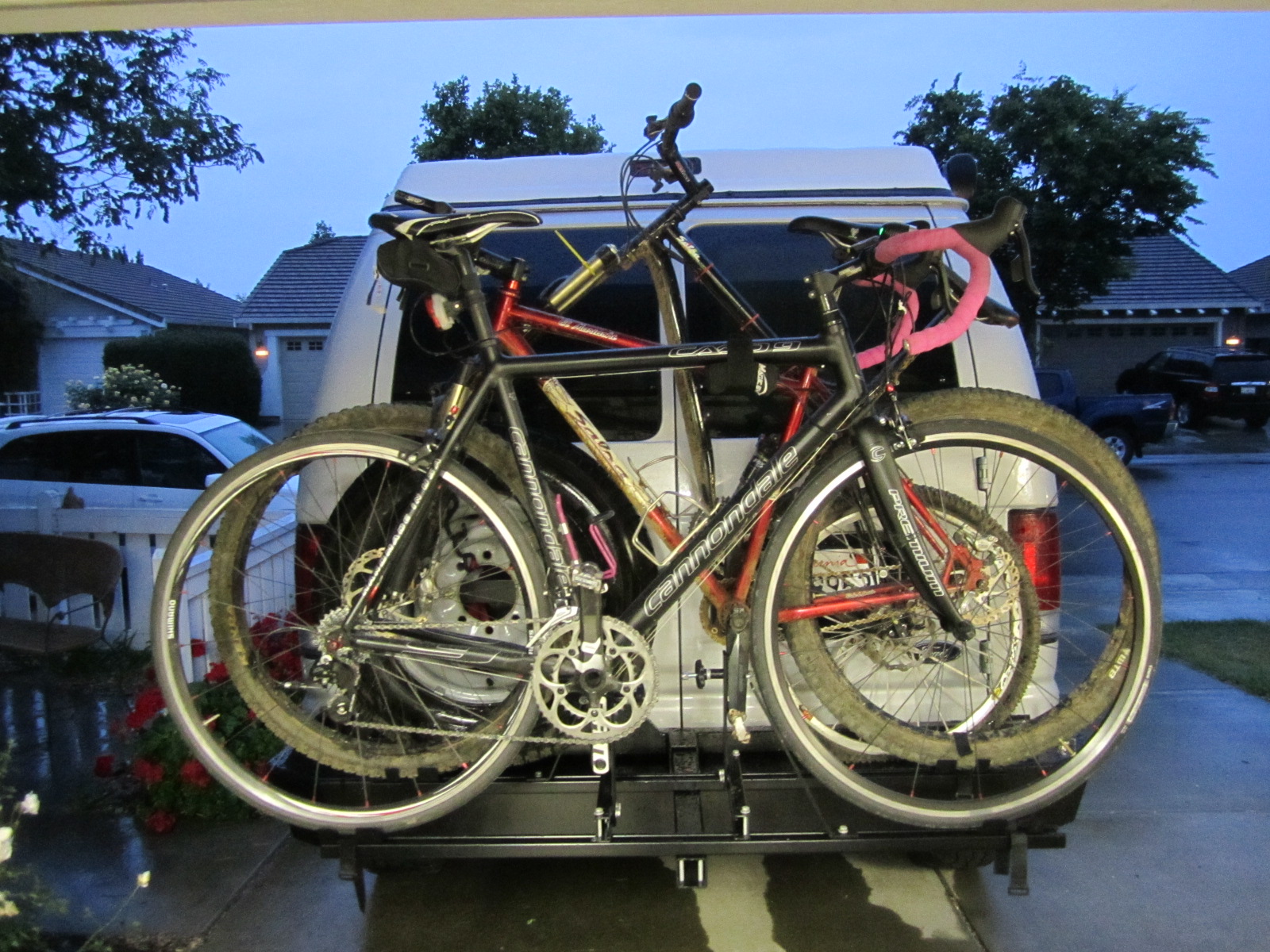 Van-go: Galley cabinet, finishing touches, bike rack, and more!