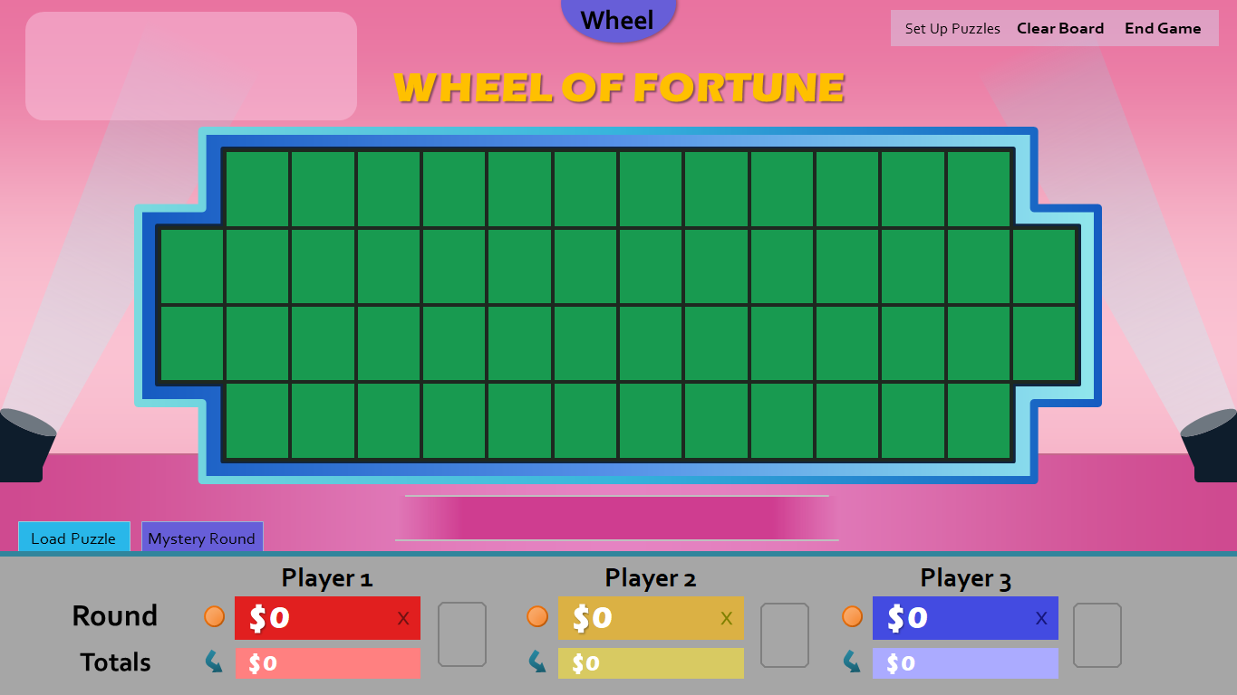 Wheel Of Fortune Game The Sounds Of Wheel Of Fortune Game The Sounds Of