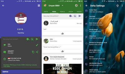 BBM Delta V3.8.0 (BBM MOD Base 3.1.0.13) Apk Update Terbaru BBM Delta V3.8.0 (BBM MOD Base 3.1.0.13) Apk Update Terbaru
