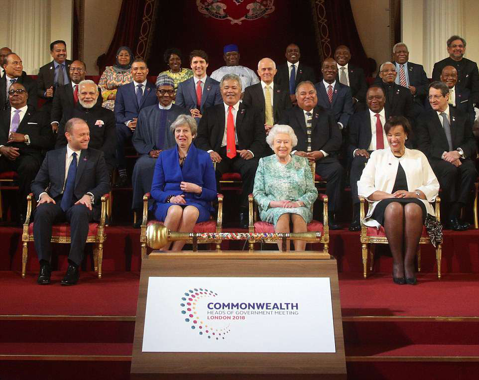 Royal Family Around the World Queen Elizabeth II Hosted A State Dinner