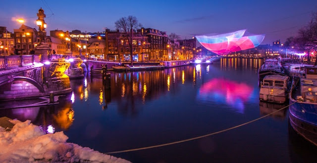 Festival de Luzes em Amsterdã Festival de Luzes em Amsterdã