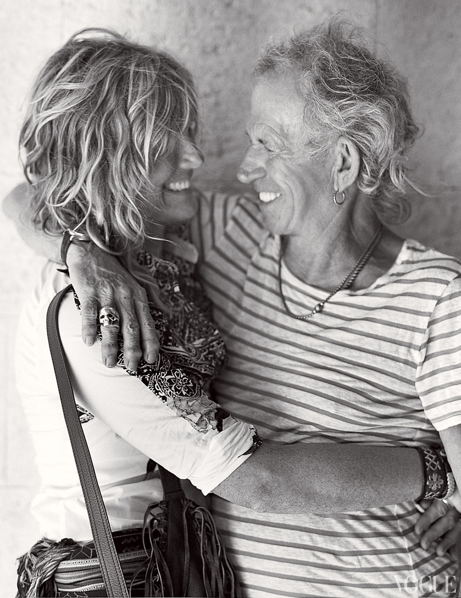 loveisspeed....... Anything Goes Keith Richards and Patti Hansen