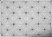 Menggambar Motif Batik  Geometris