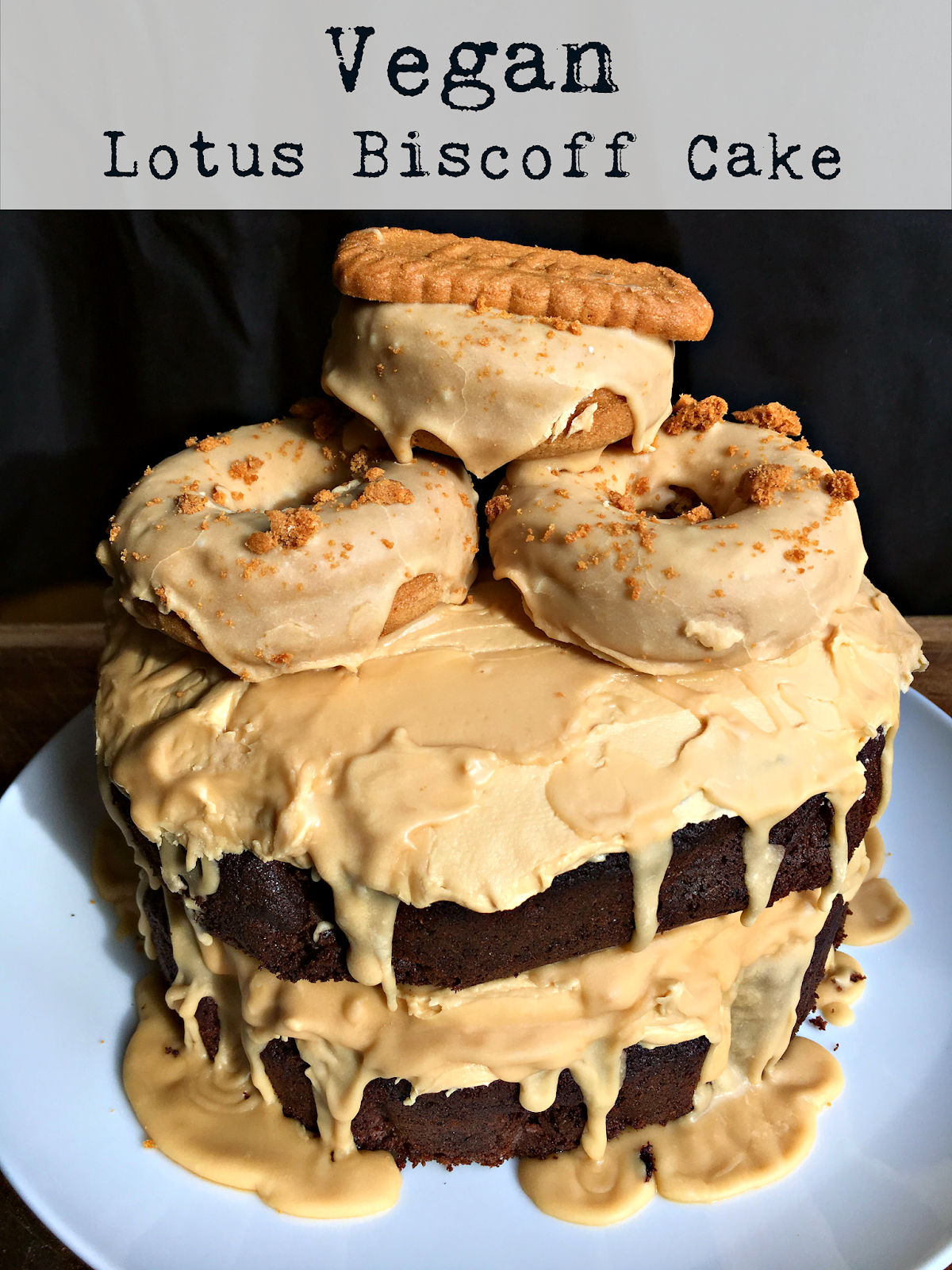Vegan Lotus Biscoff Cake Susiechef