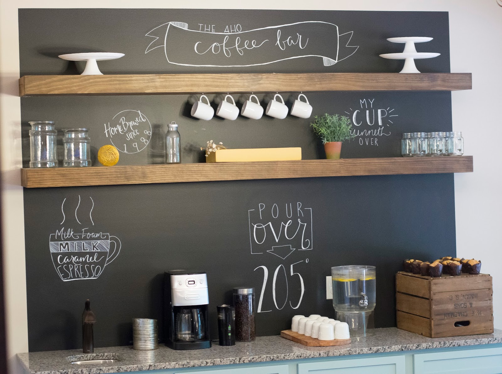 Small Kitchen Blackboard Coffee Small Kitchen Blackboard Coffee