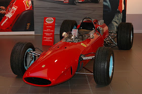 The Ferrari 158 in which John Surtees won the 1964 Formula One drivers' championship