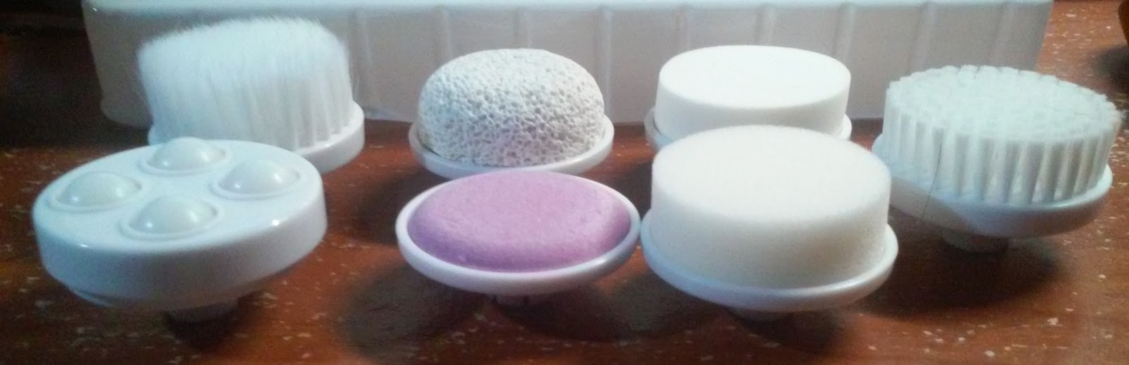 PIXNOR P2017 Waterproof Facial Cleansing Brush and Massager with 7