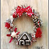 Miniaturowe wieńce świąteczne na choinkę/Christmas wreaths in miniature