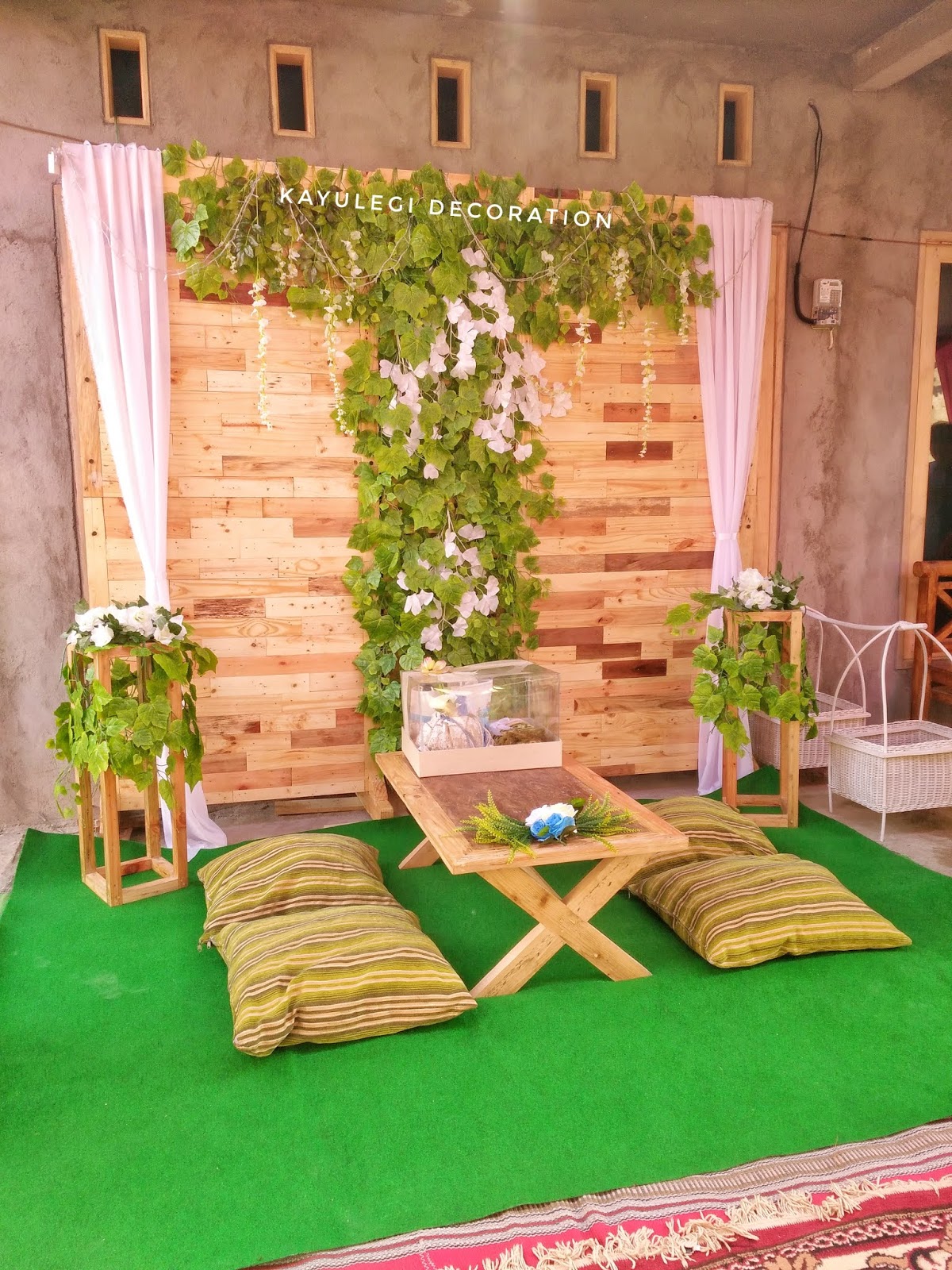 Dekorasi Lamaran dan Pernikahan Rustic by Kayulegi Decoration