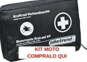 kit primo soccorso moto a norma