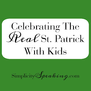 Celebrating The Real St. Patrick With Kids/ A little history lesson and art lesson wrapped into one! The real St. Patrick was a missionary in Ireland.