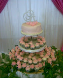 Cake and cupcakes for wedding