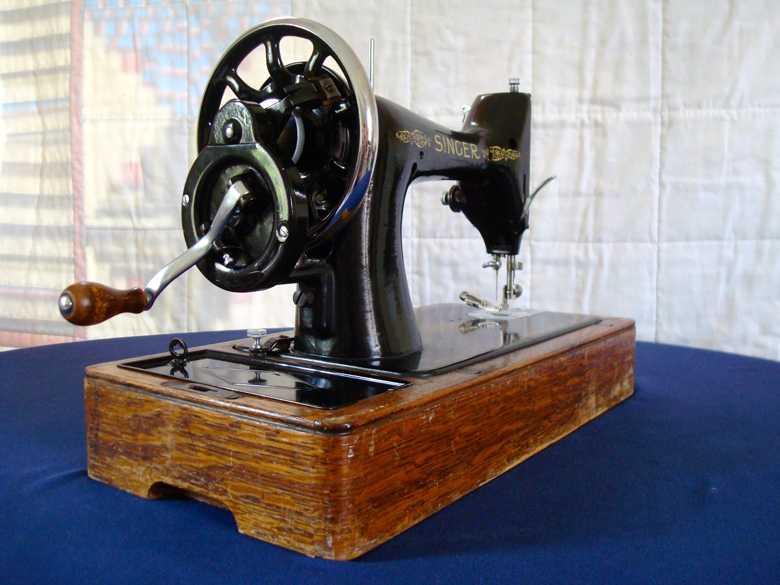 Oil and Thread And the Singer 99K makes five!