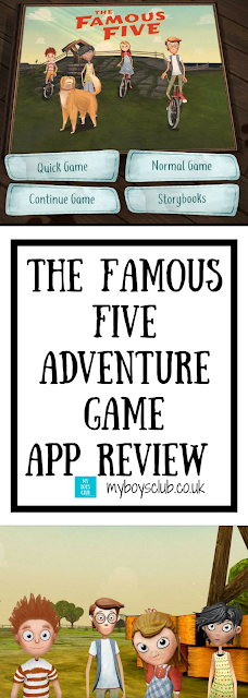 The Famous Five adventure game app review