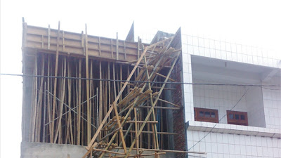 Pekerja Bangunan Ruko di Kompleks Pasar Raya Bima, Kritis Tersengat Listrik