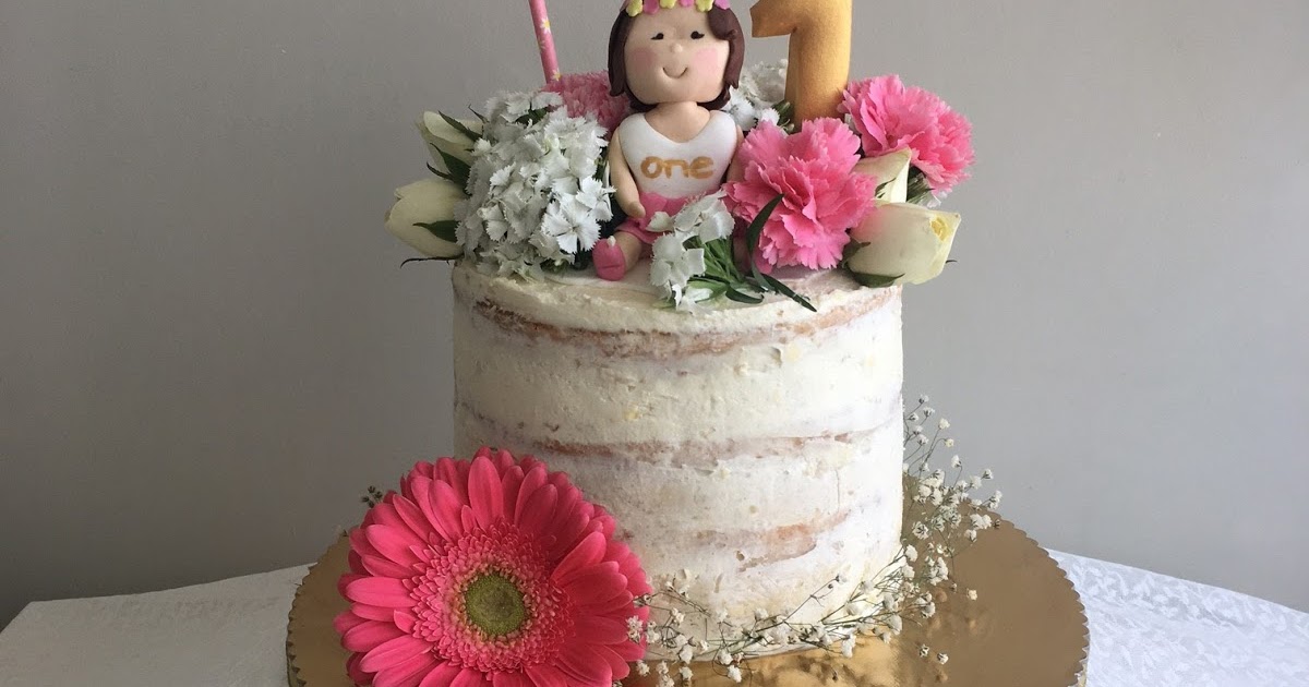 Şeker Hamursuz Pasta(Naked Cake)