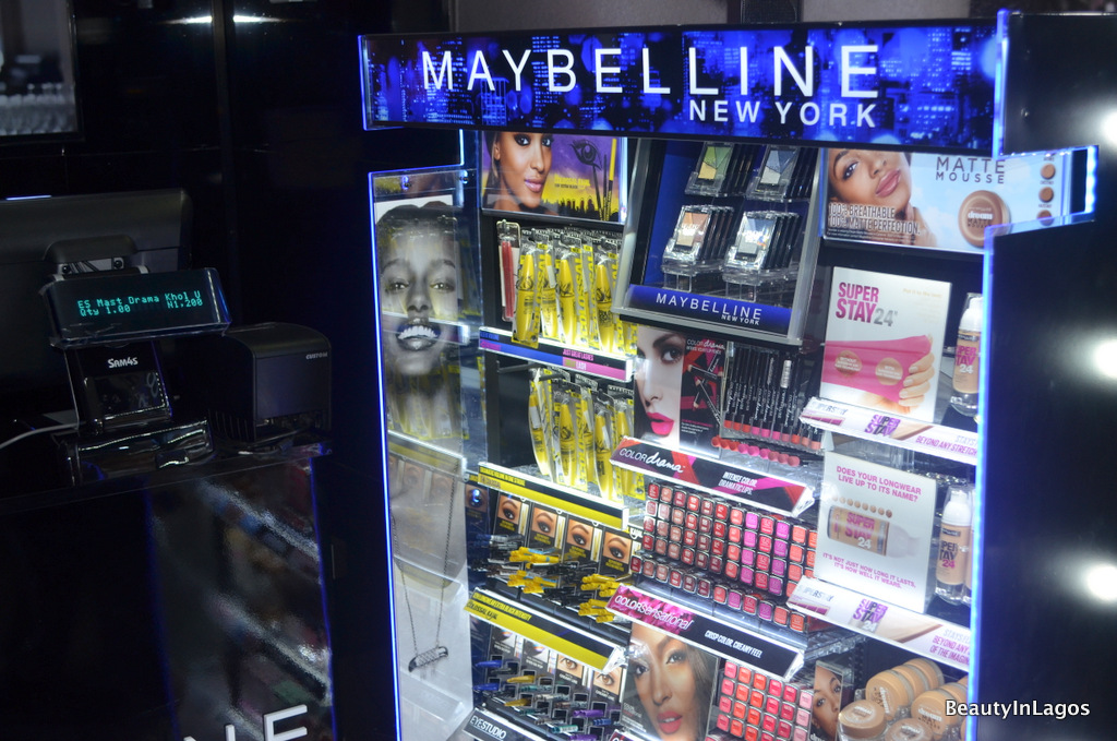 MAYBELLINE STORE IN LAGOS EXCLUSIVE PICTURES & PRICES BiL Beauty