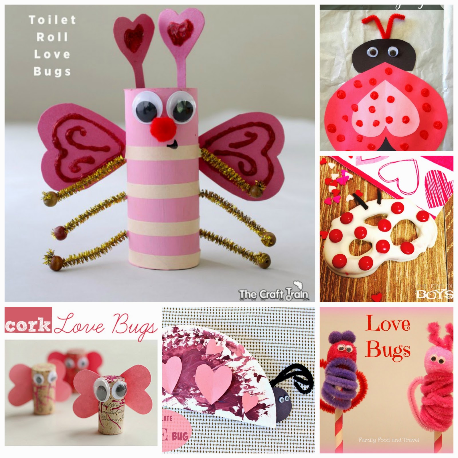 Kitchen Floor Crafts: Love Bug Cards & 20+ Love Bug Crafts & Activities