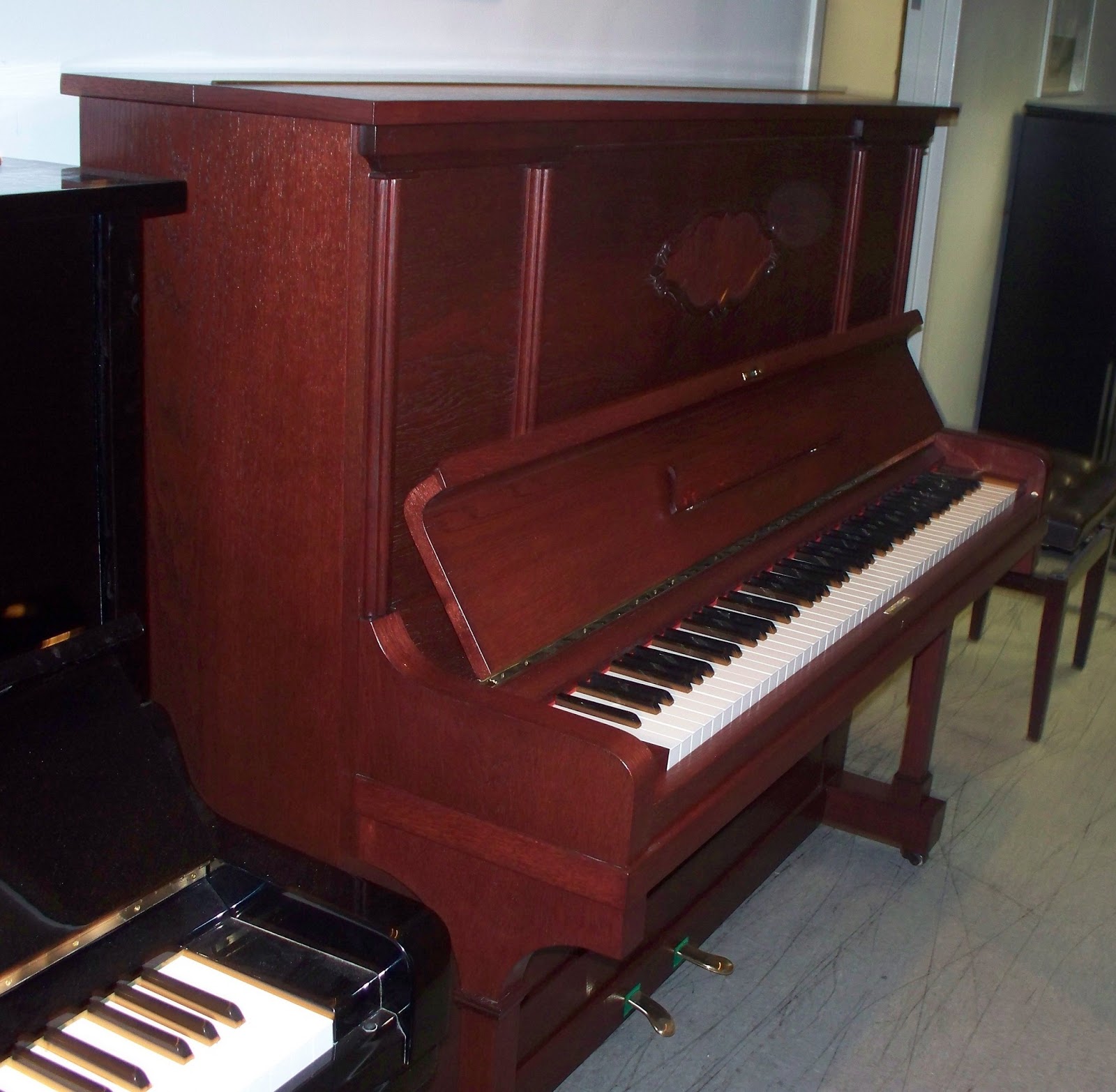 Used piano sale in Toronto area Petrof upright piano 54