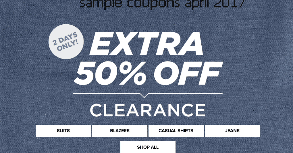 70% Off | Today's Men's Wearhouse Coupon Code A Few Hours to Go: $40 off with Promo Code. The offer is reserved for you. Get this offer right now. Last chance to save on popular items. Click the offer and get .