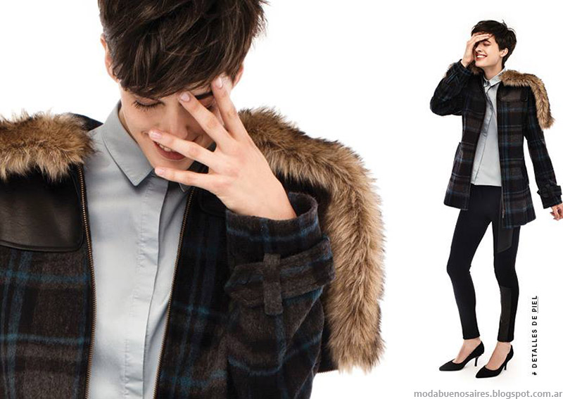 Portsaid moda abrigos otoño invierno 2015. Moda invierno 2015 camperas de mujer.