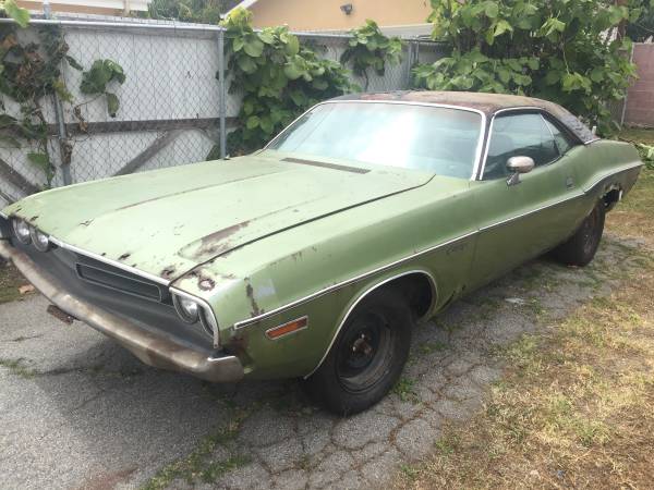 Potential Project, 1971 Dodge Challenger