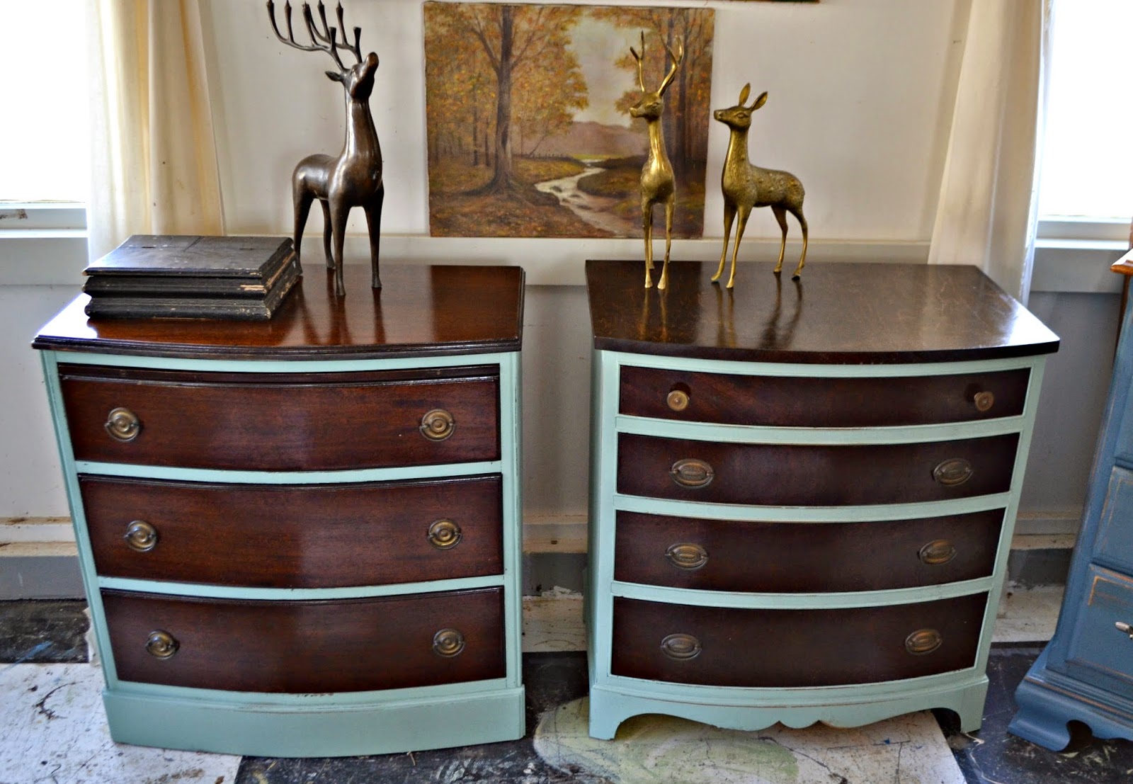 Heir and Space An Antique Mahogany Pair