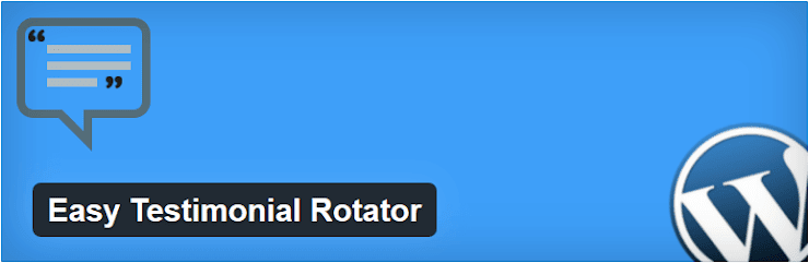 Easy testimonial rotator plugin