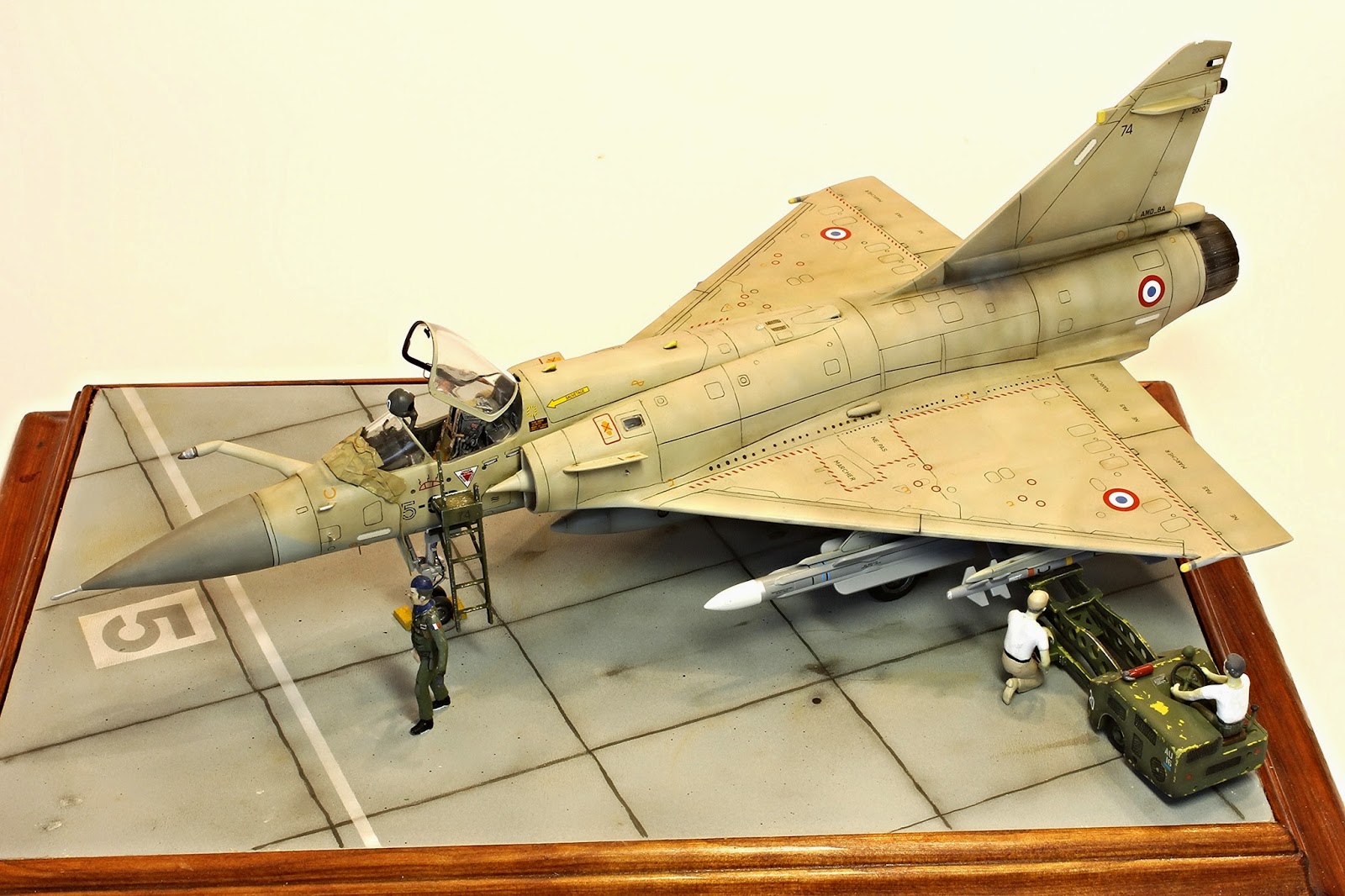 Istvan Michalko's scale models: Mirage 2000 RDI (n° 74 - OP) - Eduard 1:48