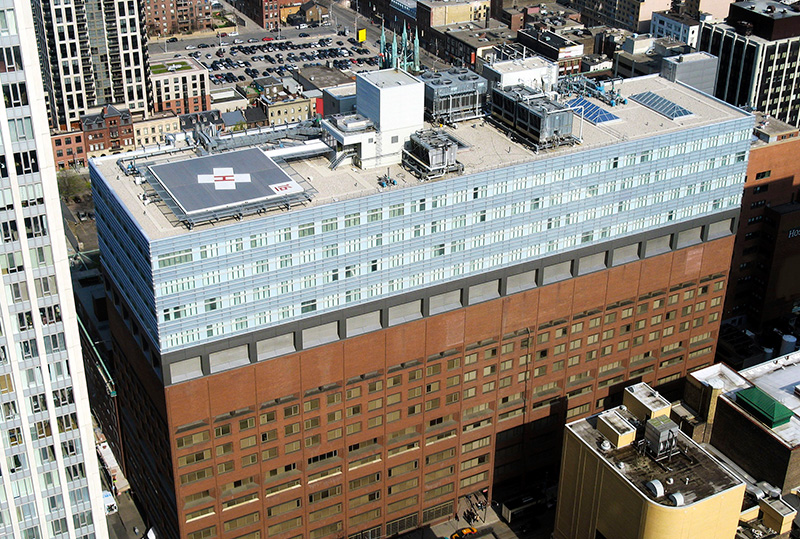 HOSPITAL FACILITIES HVAC SYSTEM HOSPITAL ROOF
