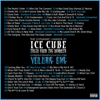 Ice Cube - Tales From The Gangsta Vol One