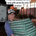 Lady Gaga surprises Red Cross evacuation shelter by arriving with pizza and coffee and even SINGING to 98-year-old woman who had been forced from her home (4 Pics)