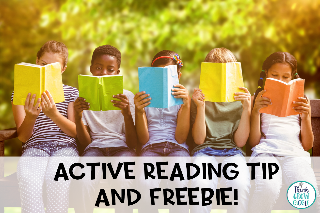 Active Reading in the Upper Elementary Classroom - Think Grow Giggle Regarding Skills Worksheet Active Reading